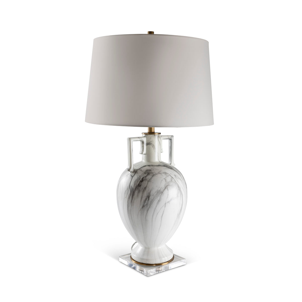 Atelier Lamp White 34"H