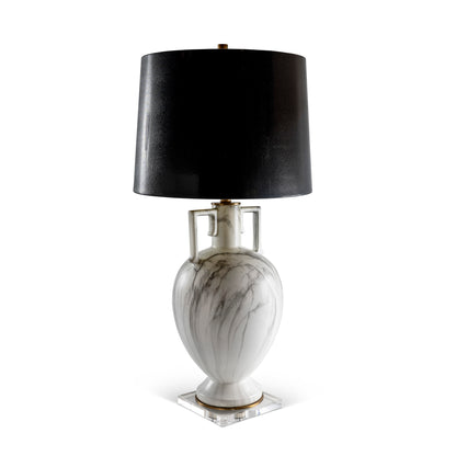 Atelier Lamp Black Lizard Shade 34"H