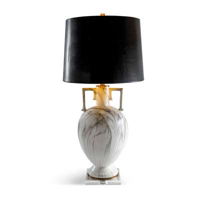 Atelier Lamp Black Lizard Shade 34"H