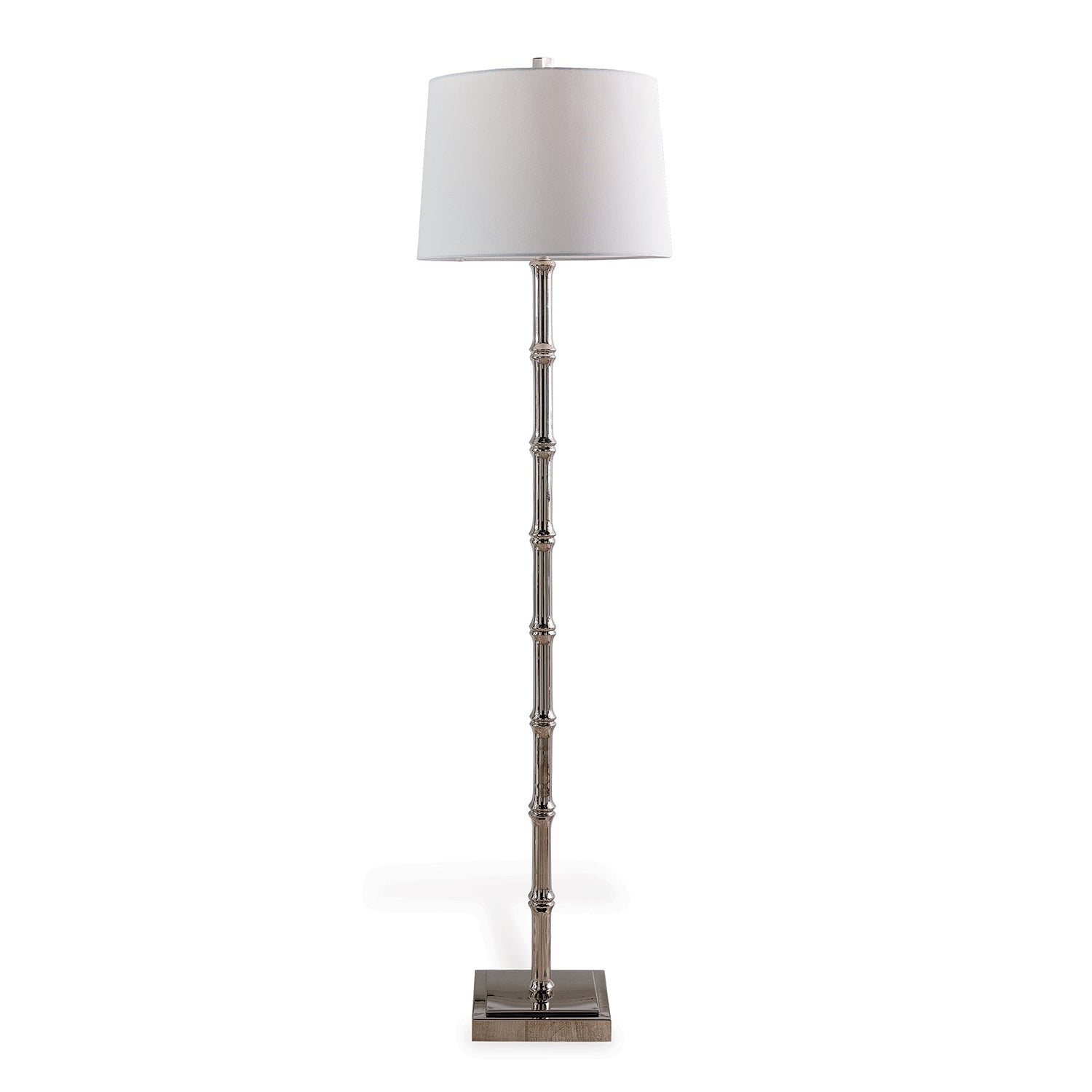 Lauderdale Nickel Floor Lamp