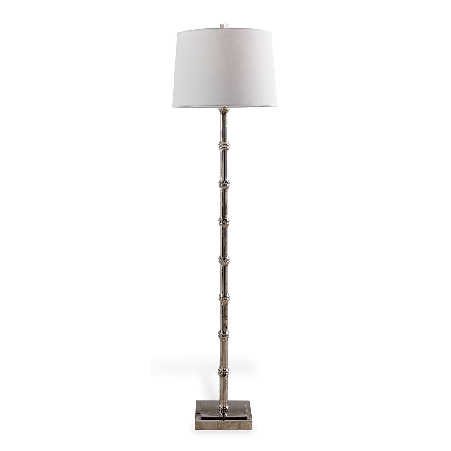 Lauderdale Nickel Floor Lamp