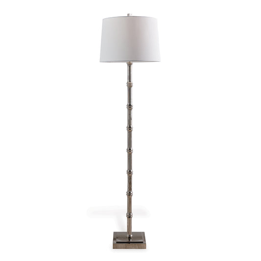 Lauderdale Nickel Floor Lamp
