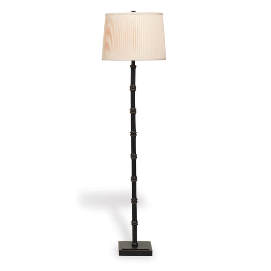 Lauderdale Black Floor Lamp 63"H