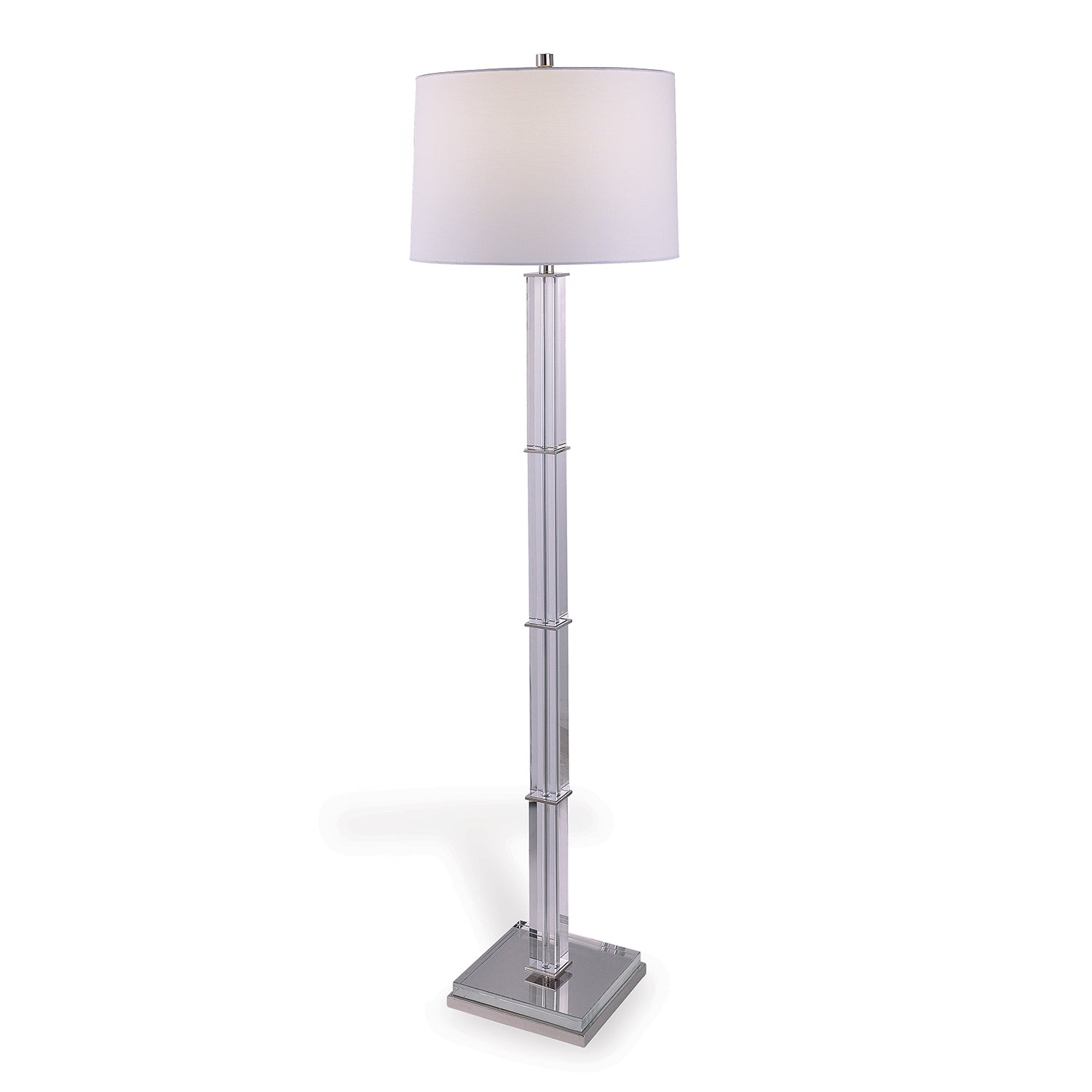 Blake Nickel/crystal Floor Lamp