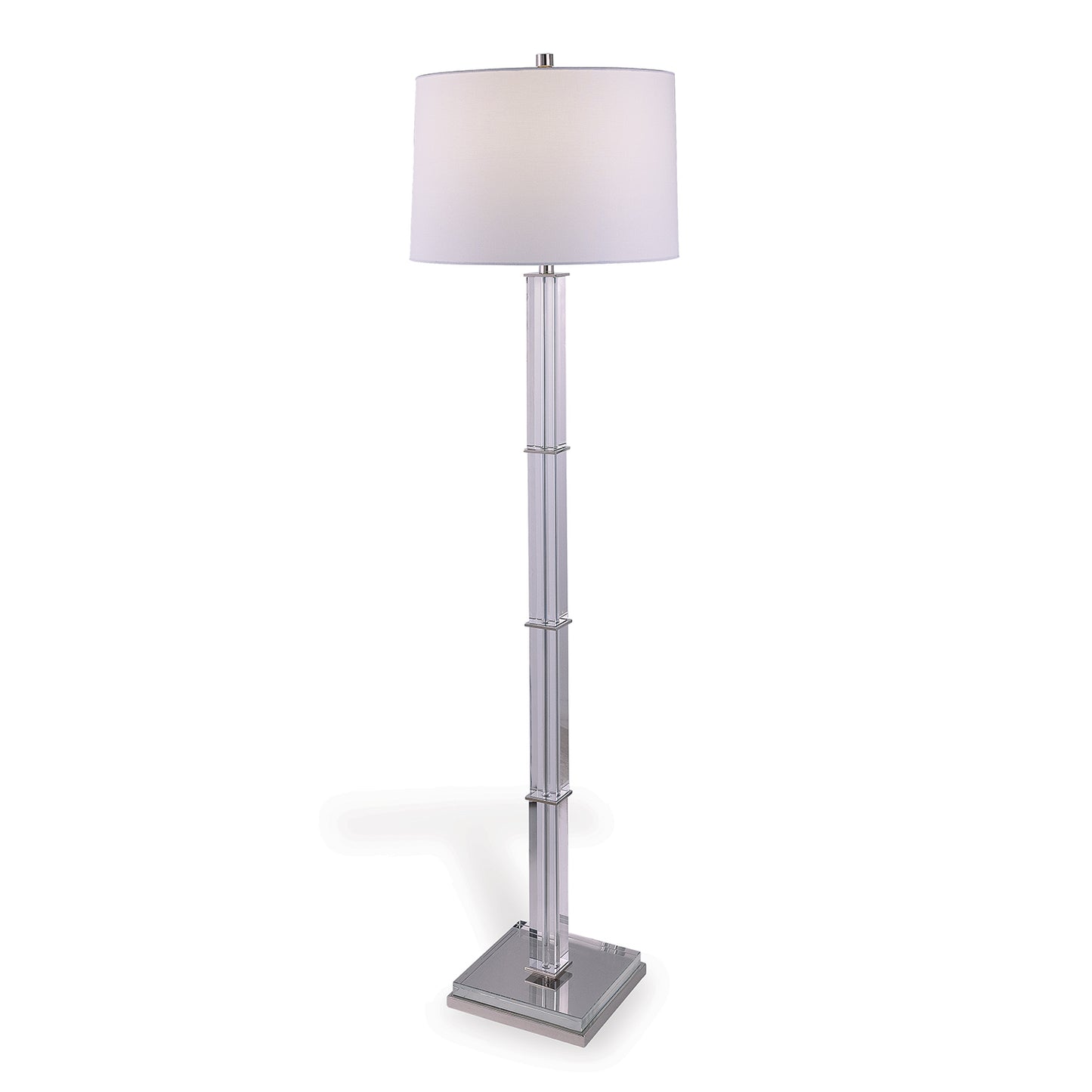 Blake Nickel/crystal Floor Lamp