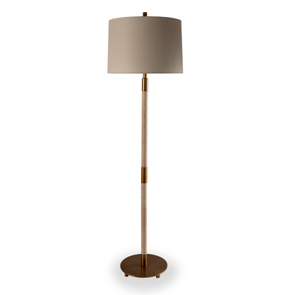 Tivoli Natural / Brass Floor Lamp