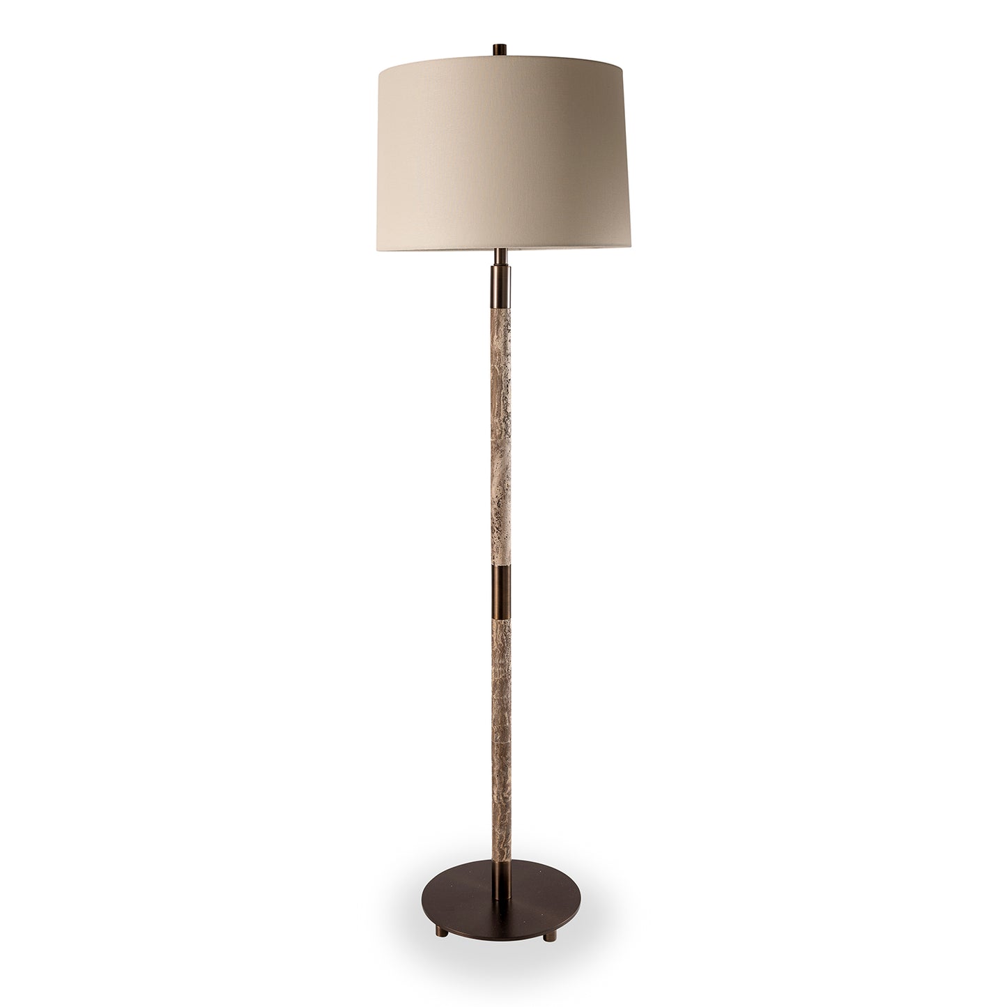 Tivoli Gray / Bronze Floor Lamp