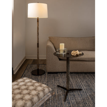 Tivoli Gray / Bronze Floor Lamp