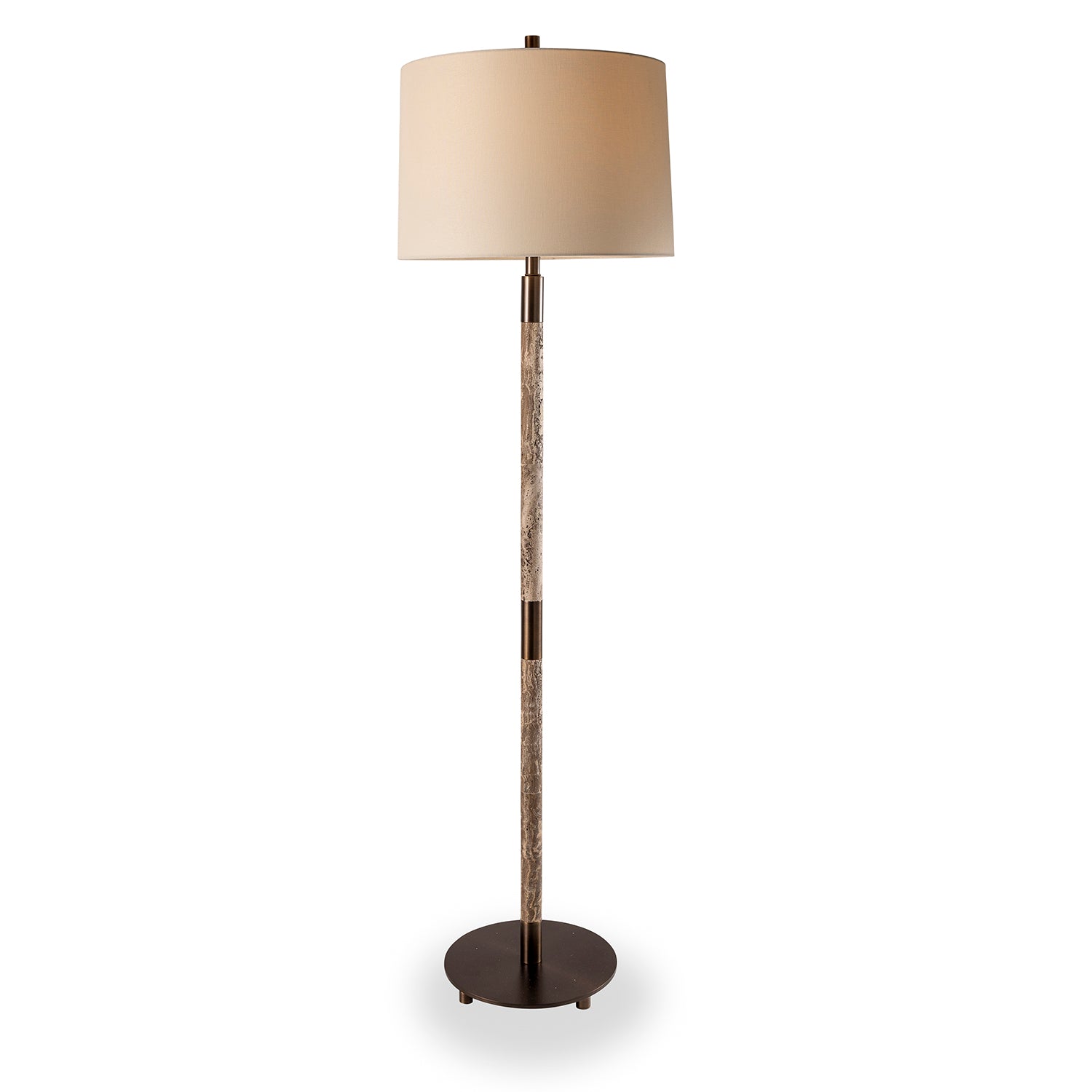 Tivoli Gray / Bronze Floor Lamp