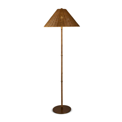 Malibu Rattan Floor Lamp