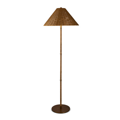 Malibu Rattan Floor Lamp