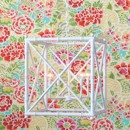 Baldwin Aged White Chandelier