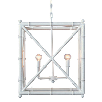 Baldwin Aged White Chandelier