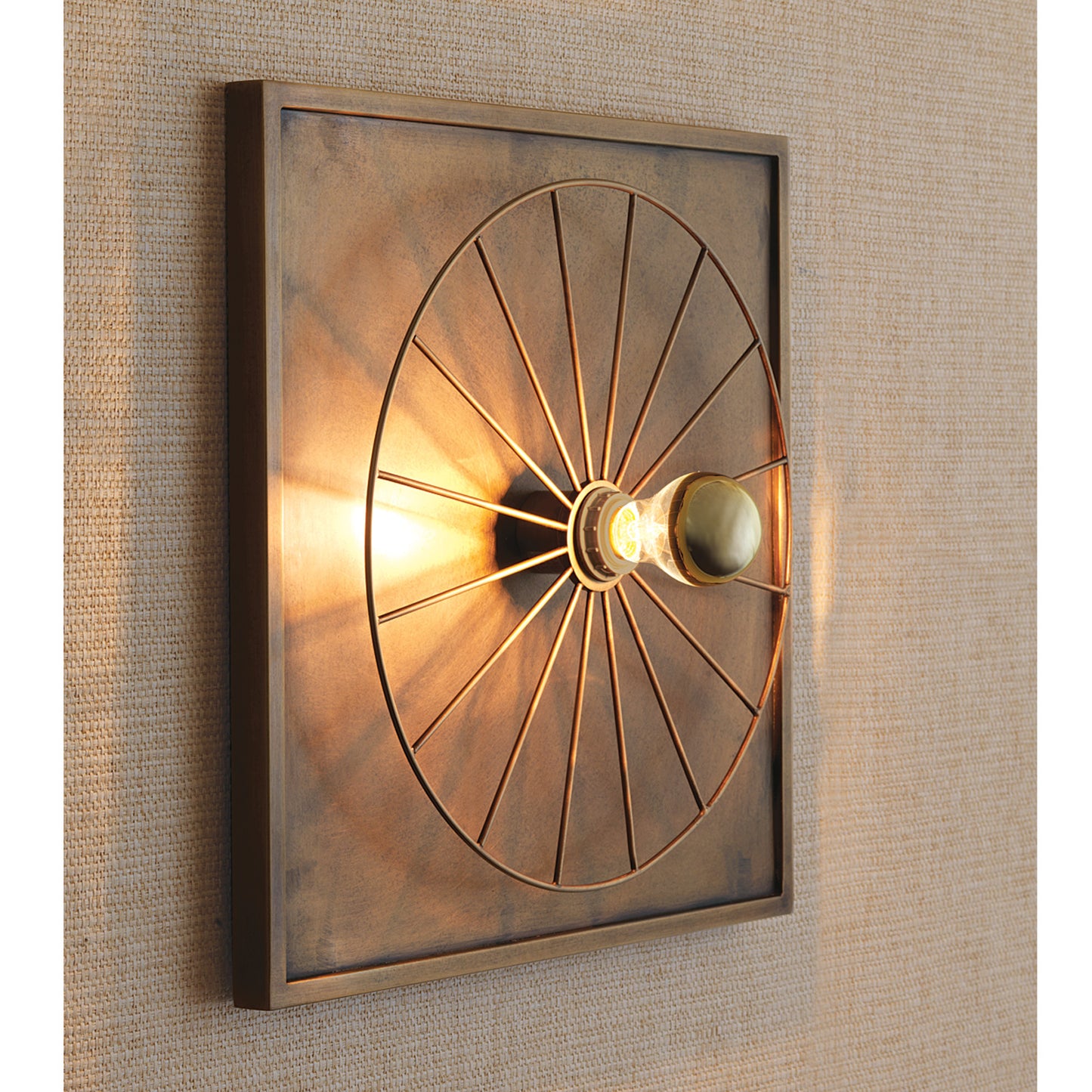 Boston Aged Brass Sconce
