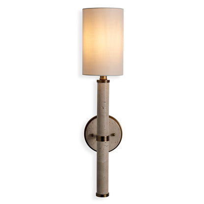 Tivoli Natural / Brass Sconce