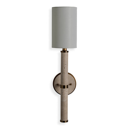 Tivoli Natural / Brass Sconce