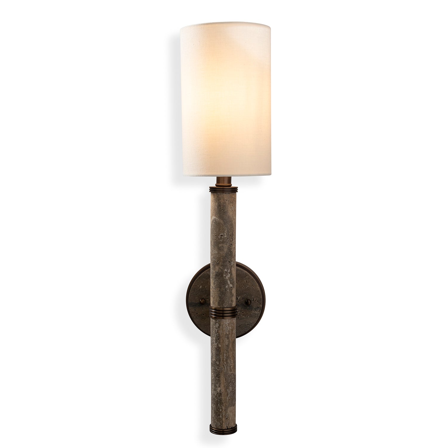 Tivoli Gray / Bronze Sconce