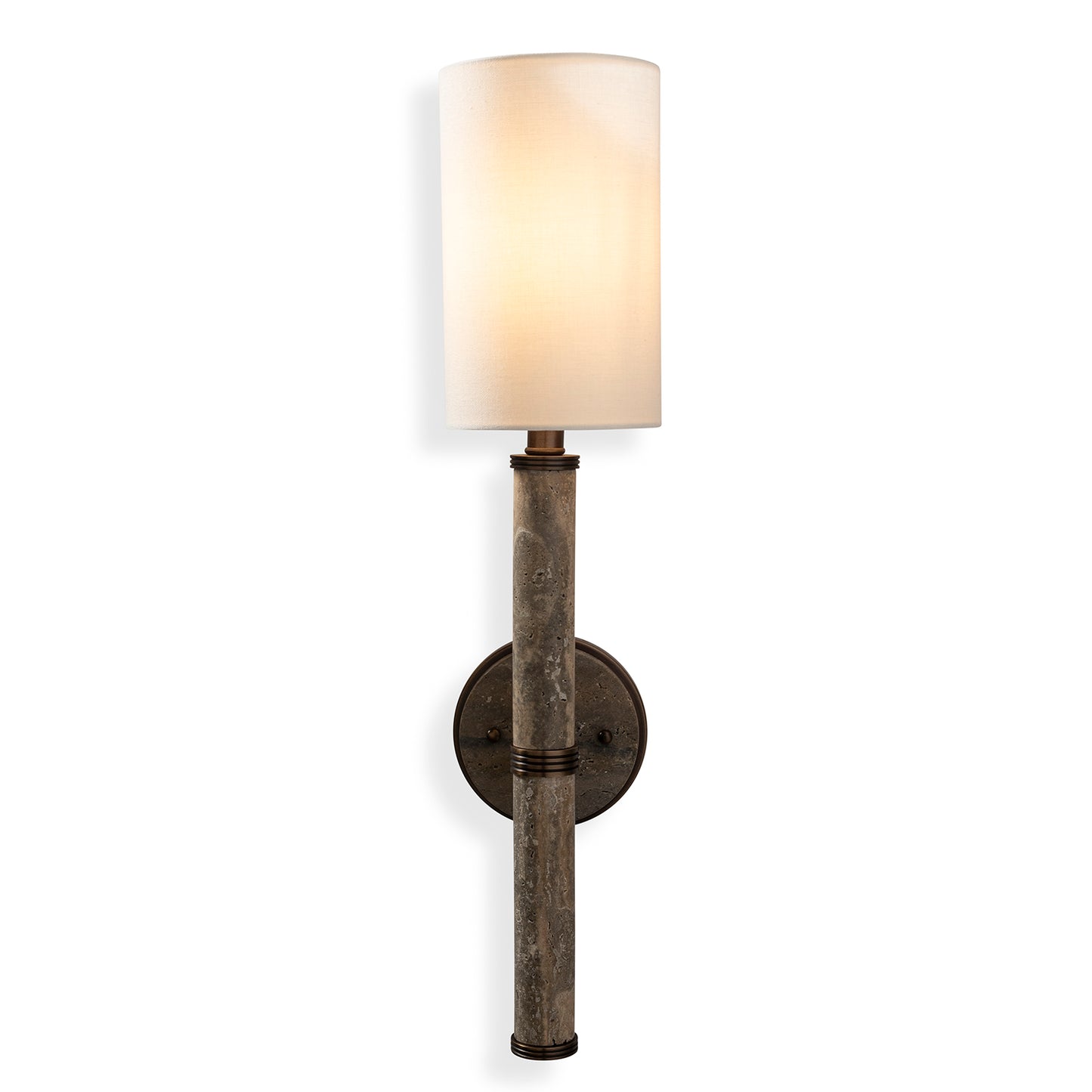 Tivoli Gray / Bronze Sconce
