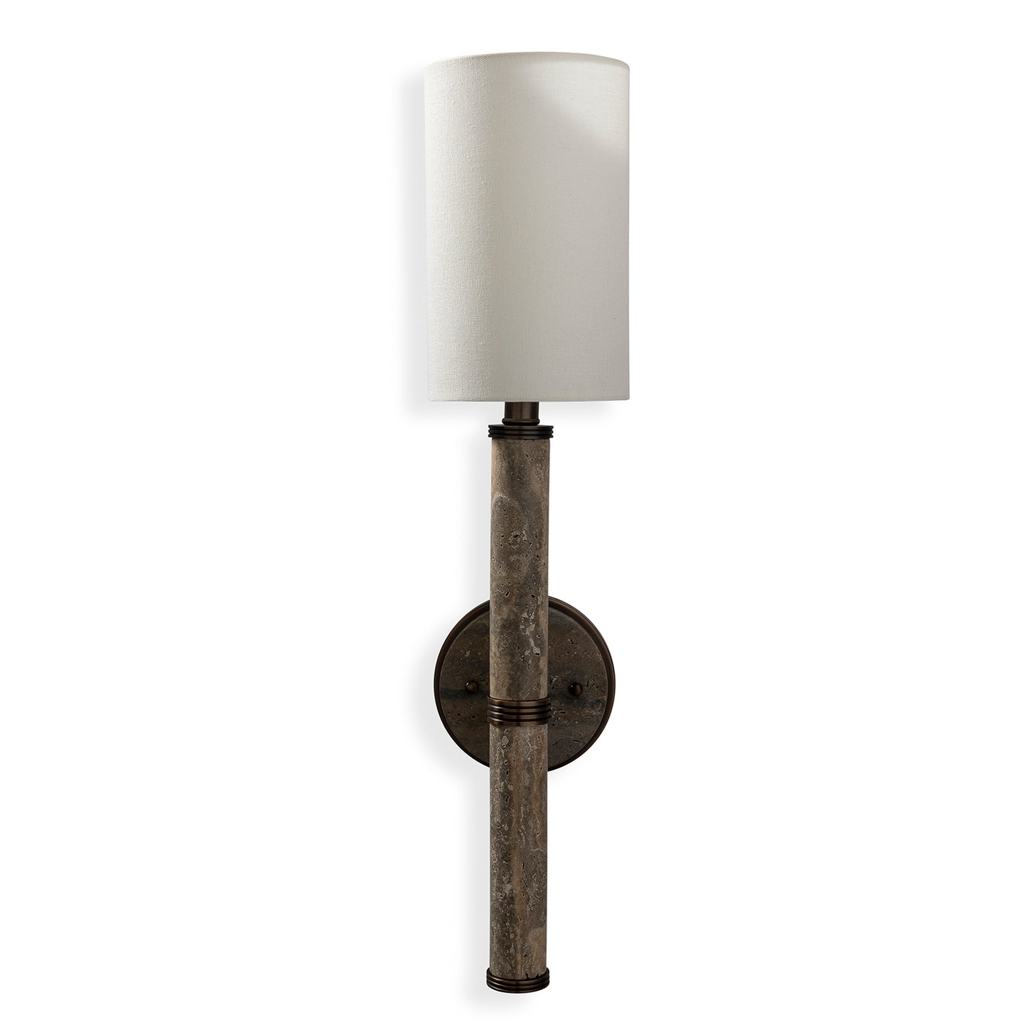Tivoli Gray / Bronze Sconce