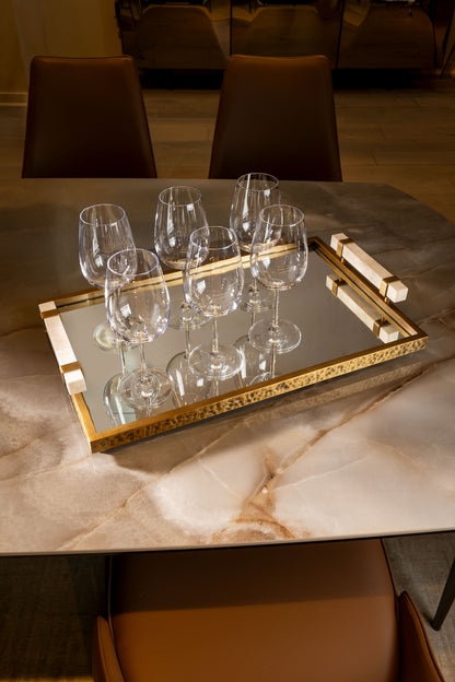 Artemis Travertine Tray