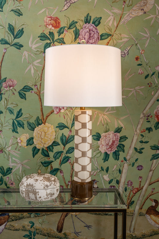 Dupont Key Mocha Lamp
