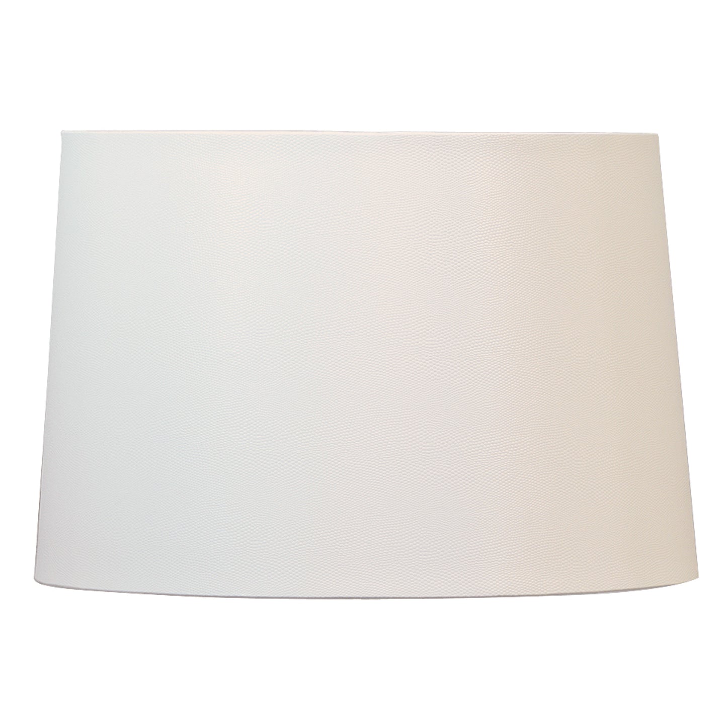 Ivory Lizard Hardback Drum Shade
