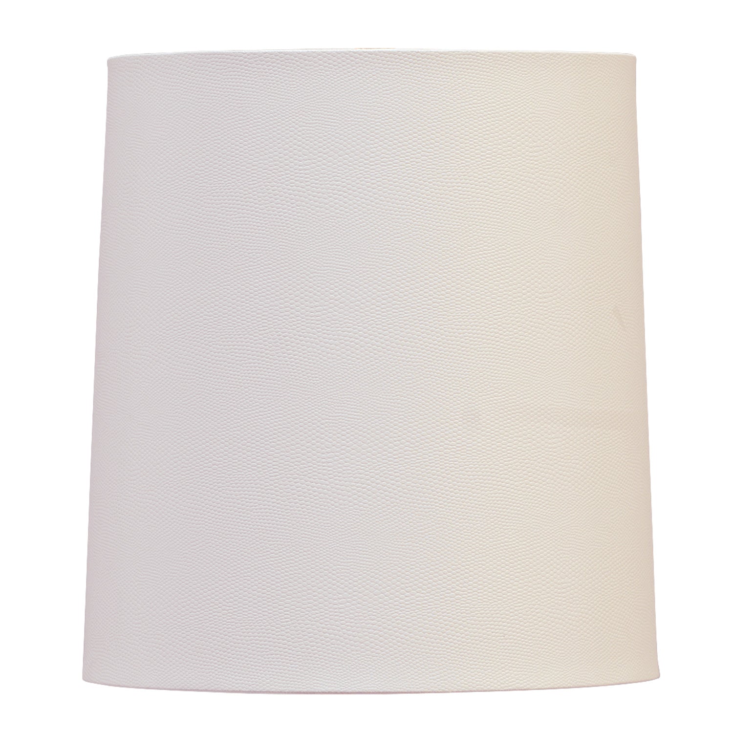 Ivory Lizard Hardback Drum Shade