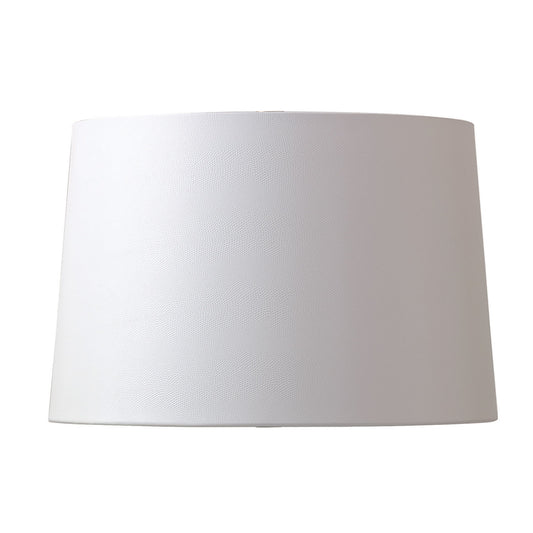 Cream Lizard Hardback Drum Shade