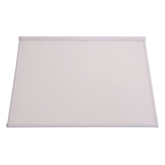 Eggshell Rectangular Tapered Softback Shade
