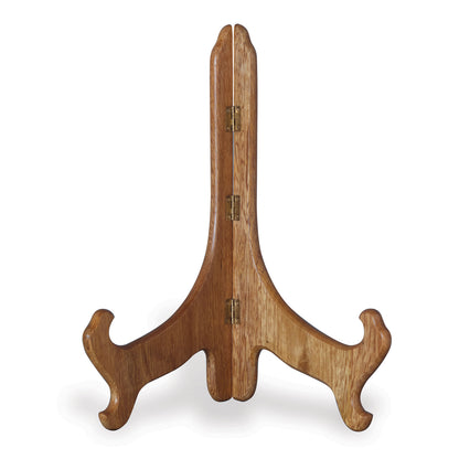 Plate Easel Pine 15"H (set of 2)