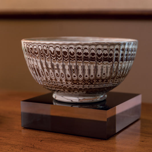 Onyx Lucite Square Stand 6"x1"(set of 2)