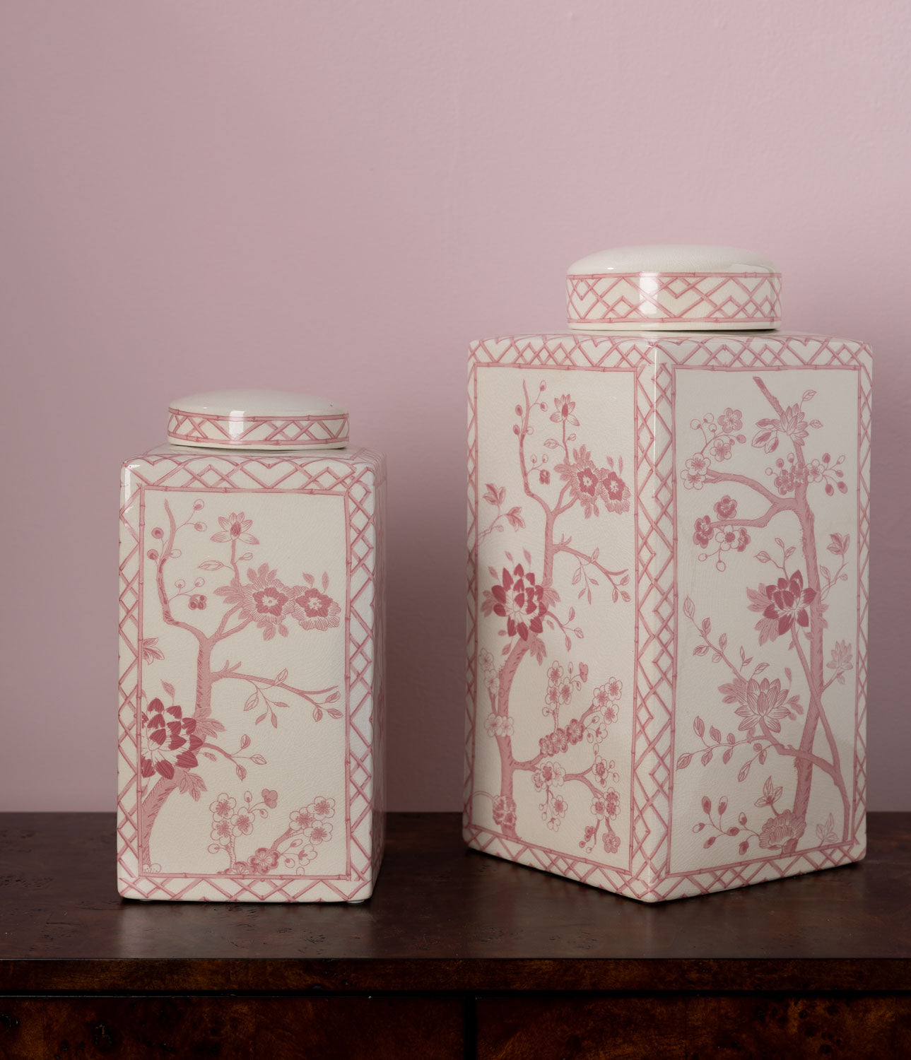 Jardin Blush Jar Large