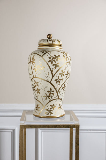 Gilded Arbor Jar