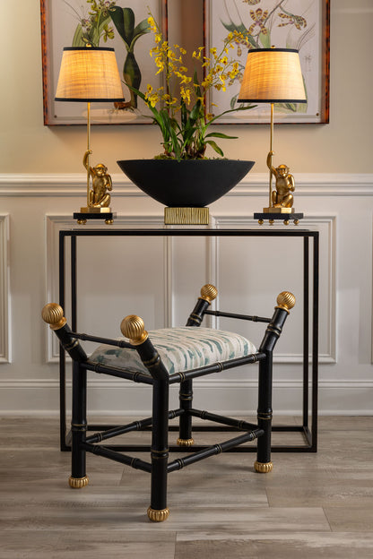 Boca Black Wildcrest Moss Bench