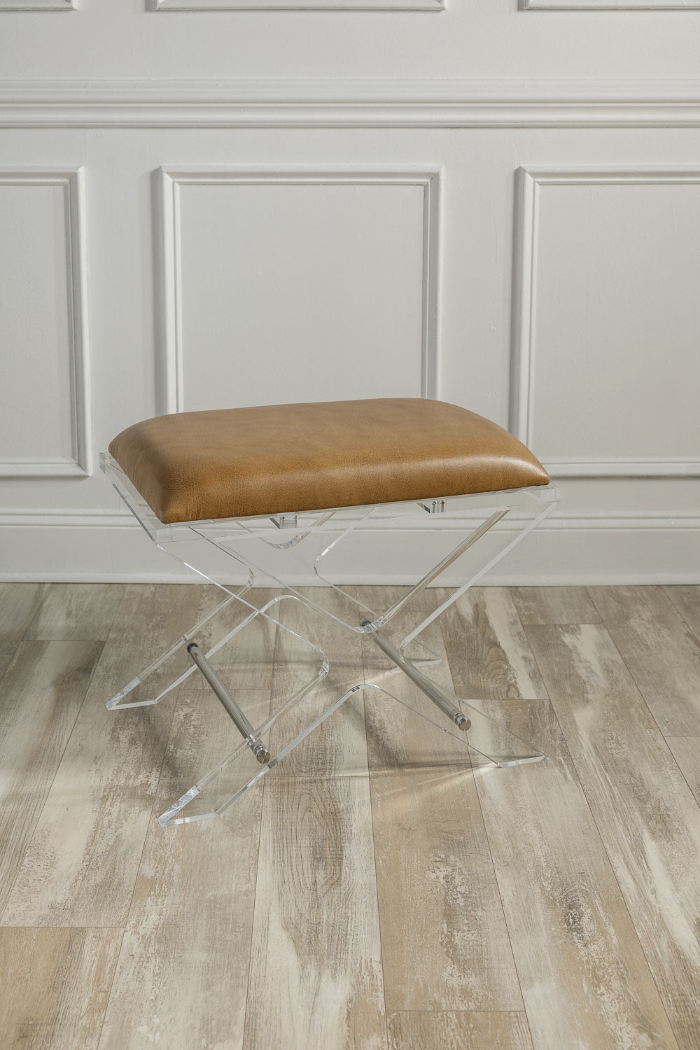 Delano Nickel Dorian Saddle Bench