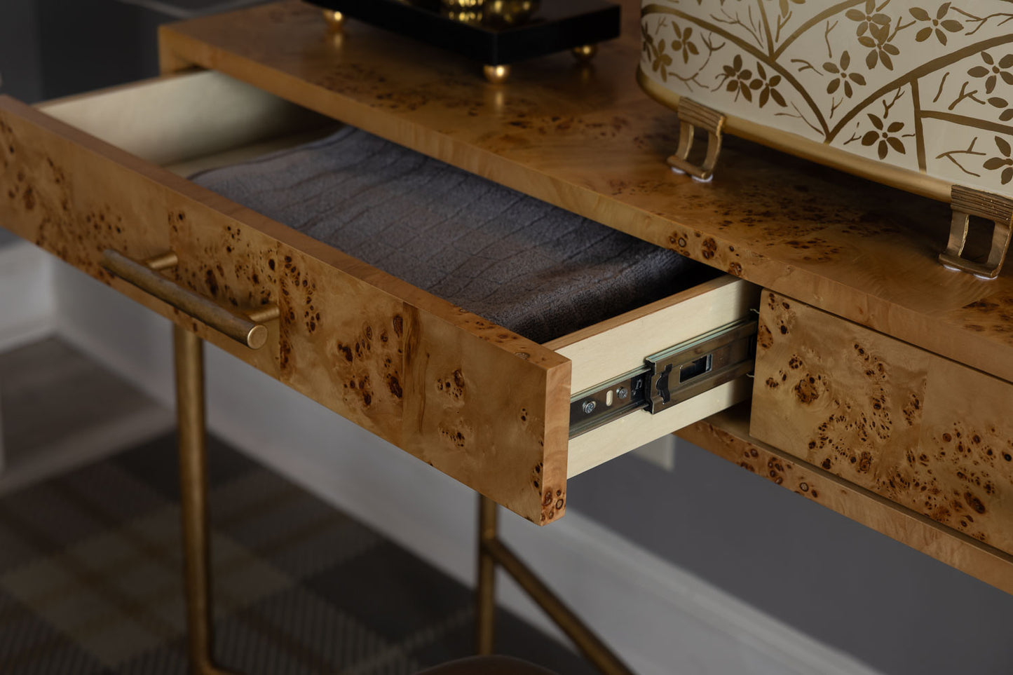 Monarch Burlwood Console